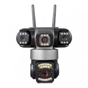 دوربین مداربسته سیمکارتی سهلنزه چرخشی 4G با دید در شب و کنترل از راه دور